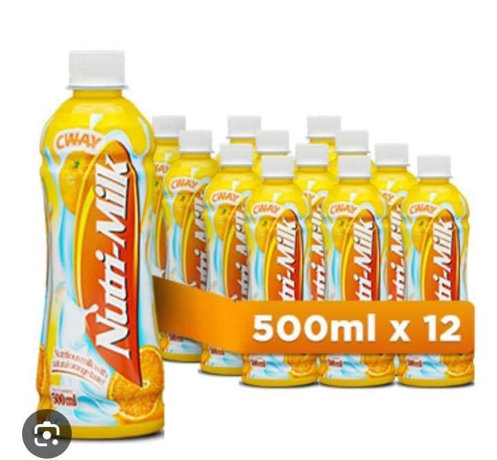 Nutri milk orange flavour (pack)